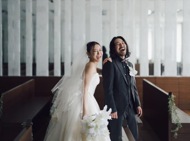 大切な家族・友人と2部制Weddingの挙式実例画像