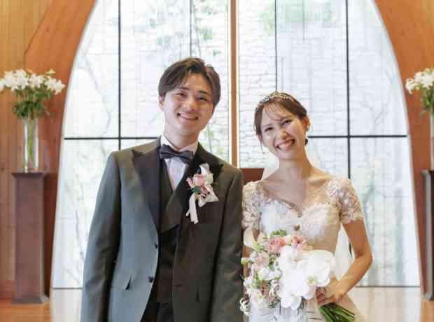 「森の教会」で心に残るかけがえのない時間をの挙式実例画像