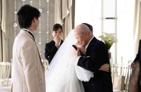 大好きなおじいちゃんと大切な家族・友人と過ごす時間の挙式画像