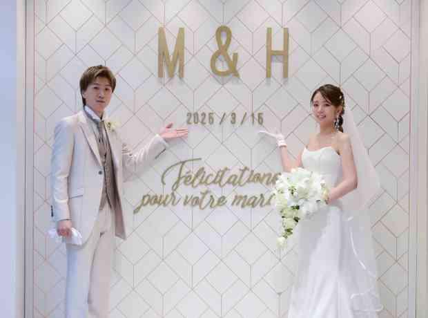 締めるときと笑うとき、メリハリのある結婚式の挙式実例画像