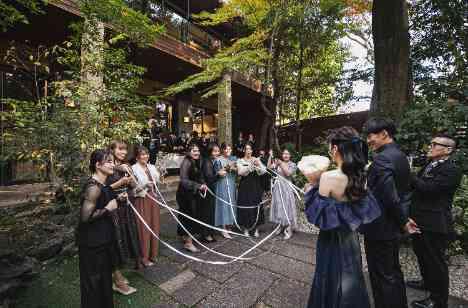 家族×友人×愛犬とともに過ごす思い出に残る結婚式の披露宴画像