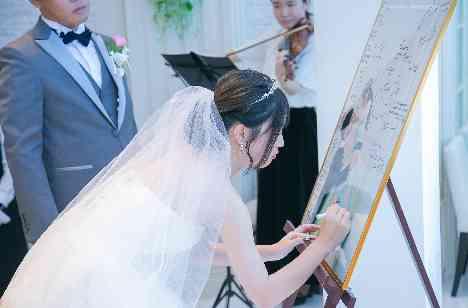 ゲストといっしょに作り楽しむ幸せな思い出たちの挙式画像