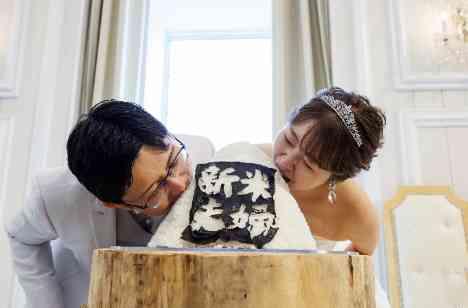 誓いを胸に、笑いと驚きに包まれた一日の披露宴画像