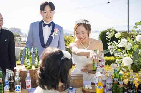 全館貸し切りだからこそ叶うペットウエディングの演出画像