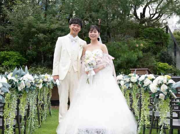 気を張りすぎず楽しんでもらえるパーティー♪の挙式実例画像