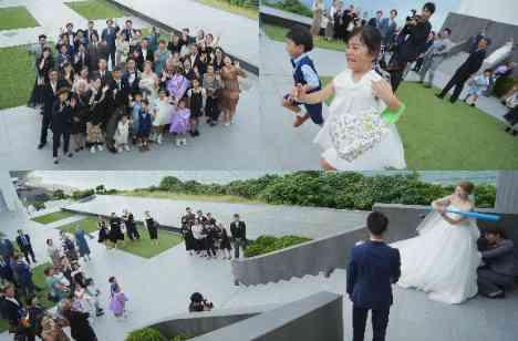 好きなことを詰め込んだパパママWeddingの演出画像
