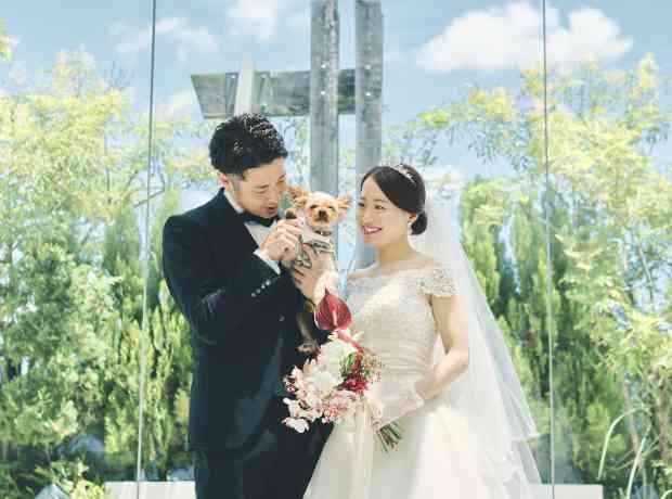 大切な愛犬と過ごす貸切Wedding🐾の挙式実例画像