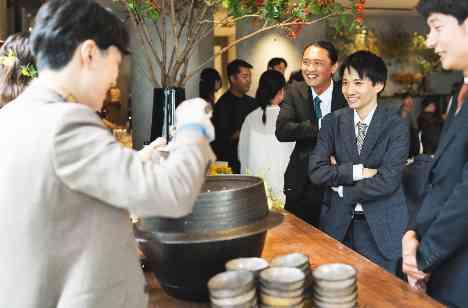 泣き、笑い、自然体で過ごすことのできた1日の演出画像