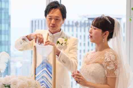 想いがこもったハートフルWedding♡の挙式画像