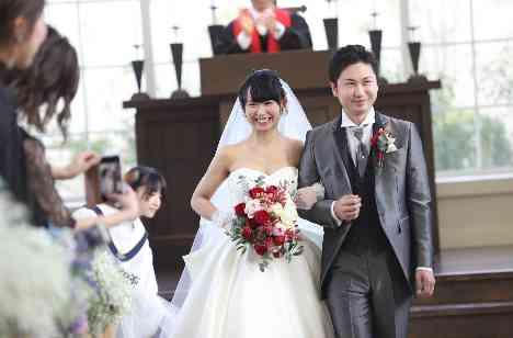 思い描いたとおりの結婚式の挙式画像