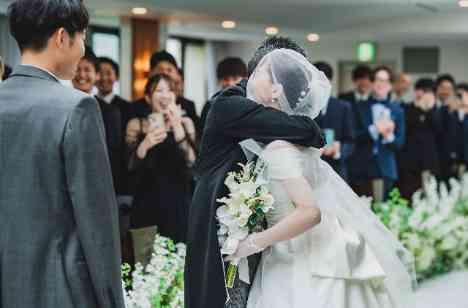 おもてなし演出で彩る、みんなで楽しむ結婚式の挙式画像
