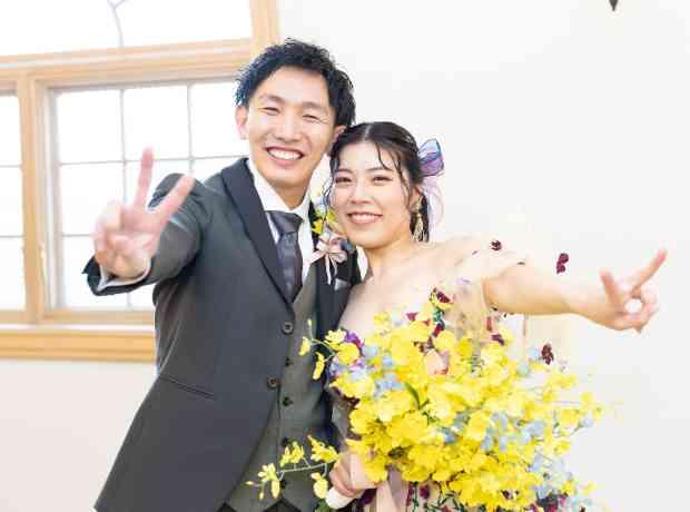 ゲストへのおもてなしを意識した私達らしい結婚式の挙式実例画像