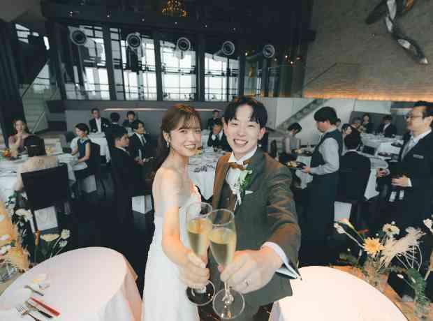 ゲストとの特別な時間を大切にしたWeddingの挙式実例画像