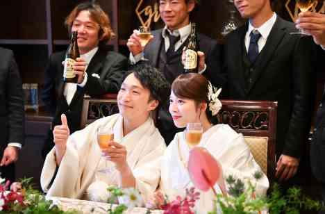 大好きな人たちと"集まりたい"が形になった結婚式の披露宴画像