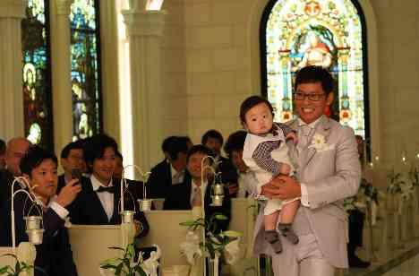 ☆HAPPY FAMILY WEDDING☆;.*の挙式画像