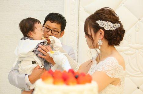 ☆HAPPY FAMILY WEDDING☆;.*の披露宴画像