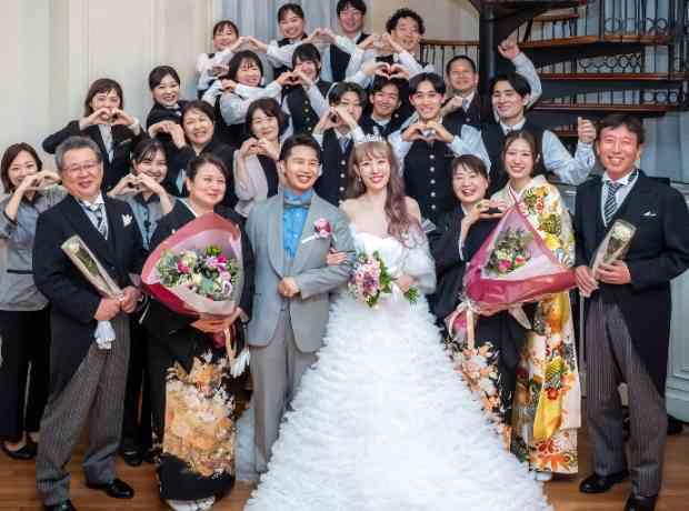 ～たくさんのゲストに囲まれた主人公になれる1日～の挙式実例画像