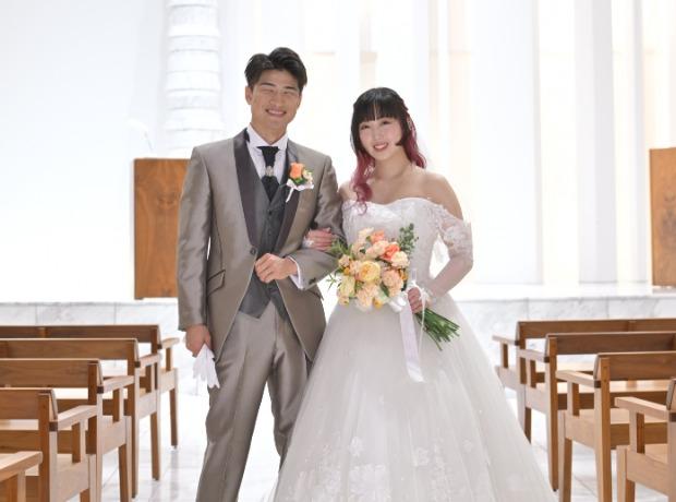大切な存在に見守られて迎えた、あたたかな一日の挙式実例画像