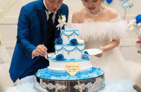 〜Painted Blue Party〜の披露宴画像