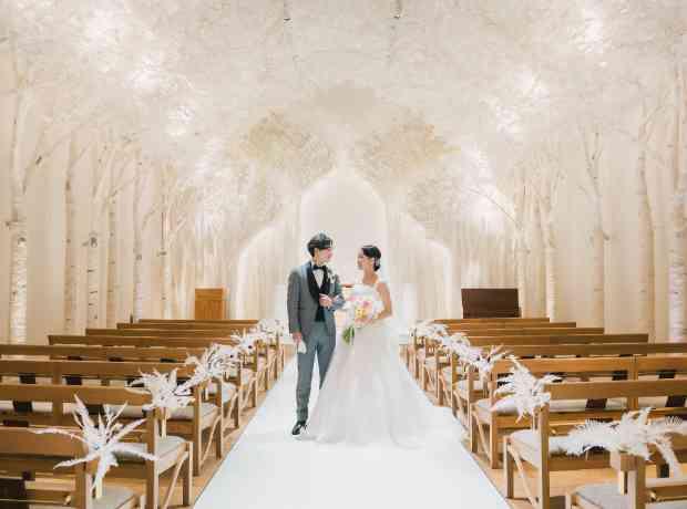 大切な人と想いと時間をを分かち合う結婚式の挙式実例画像