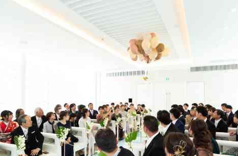 幸せが広がる♪笑顔いっぱいの結婚式✨の挙式画像