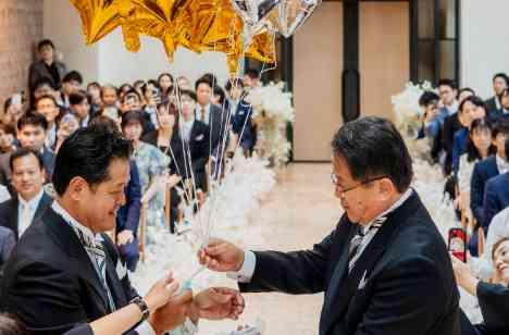 憧れ続けた場所でのゲストと共に叶える3day Wの挙式画像