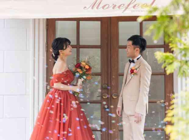《58名》五感で楽しむ心地よいWeddingの挙式実例画像