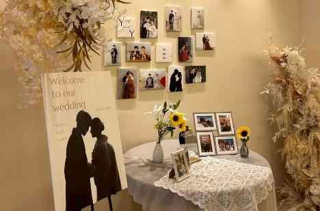 手作りアイテムで演出したアットホームな結婚式の準備・打ち合わせ画像