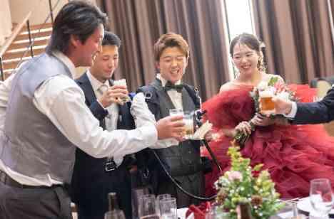 全員が自然体で楽しんだ心温まるアットホームな結婚式の演出画像