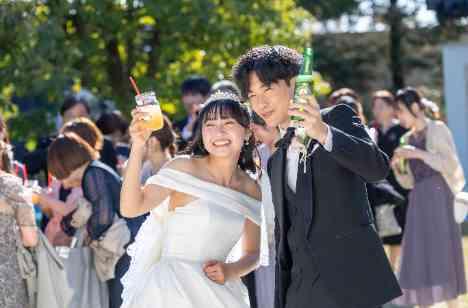 meとmeet meat weddingの挙式画像