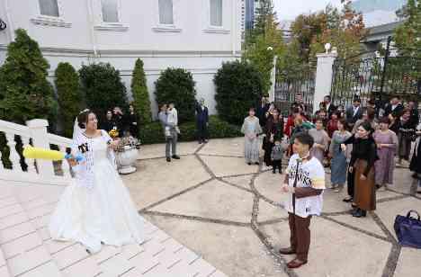 自分たちらしさを大切にしたオリジナルWeddingの挙式画像