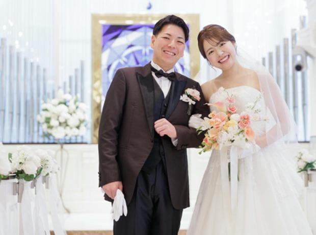 装飾からこだわったオリジナルウェディング！の挙式実例画像