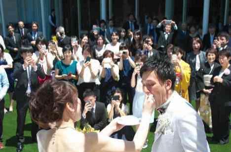 HOME×casual WEDDINGの演出画像