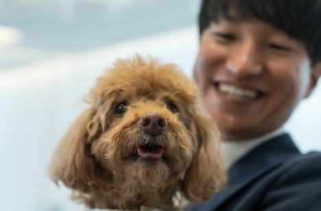 挙式も披露宴もずっと一緒！愛犬と過ごすウエディングの披露宴画像