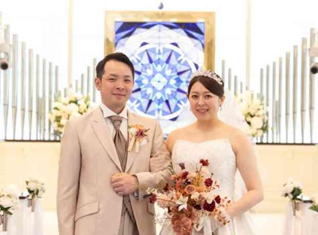 ～野球が大好きなお二人！愛犬も参加の結婚式！～の挙式実例画像