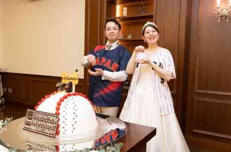 ~野球が大好きなお二人!愛犬も参加の結婚式!~の披露宴画像