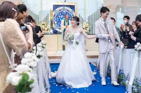 お二人らしい!アットホームな結婚式♪の挙式画像