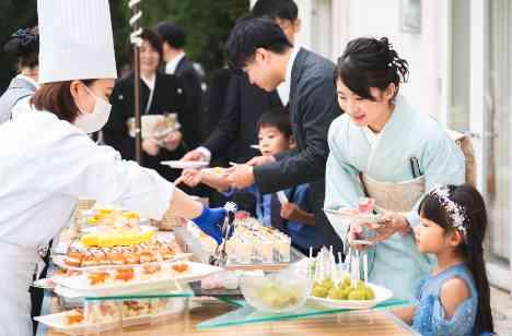 軽井沢の自然に包まれて、ゲスト全員が主役の一日の演出画像