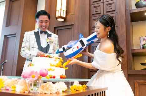 皆様と楽しく！ゲスト参加型のオリジナル結婚式の披露宴画像