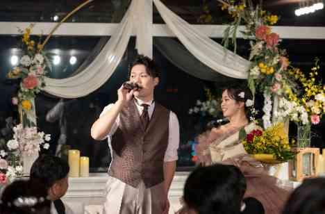 大好きなものを詰め込んだワクワクウエディングの演出画像