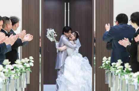 お子様と笑顔溢れる一日*　パパママweddingの披露宴画像