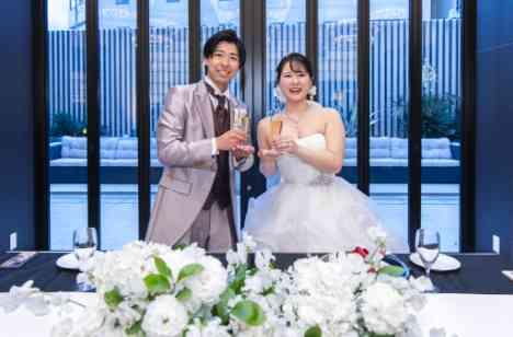 お子様と笑顔溢れる一日*　パパママweddingの演出画像