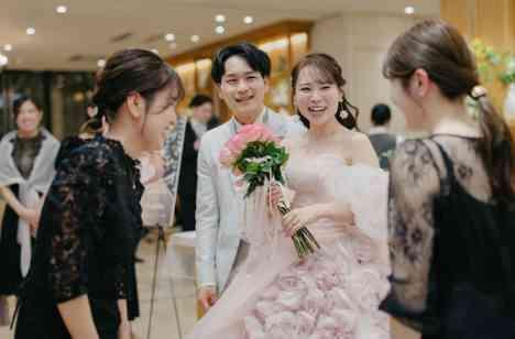 『結(むすび)』をテーマにした、笑顔と感動の結婚式の演出画像