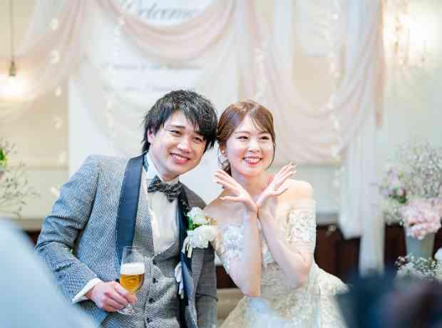 みんなと過ごす最高にHAPPYな1日の挙式実例画像