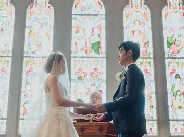 二部制で叶う♪親族・友人と過ごすそれぞれの時間の挙式実例画像