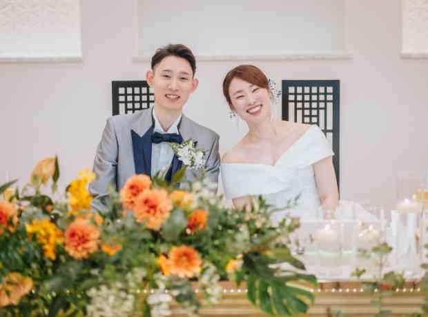 大好きな家族とのアットホームな結婚式の挙式実例画像