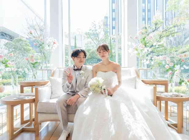 感動と笑顔に包まれた、ゲスト想いの春ウエディングの挙式実例画像