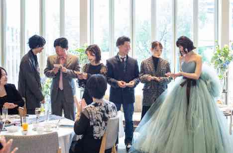 こだわりの詰まったご結婚式という名の美術館の演出画像
