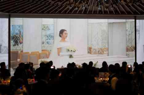 光と想いが重なった1日の結婚式レポートの演出画像