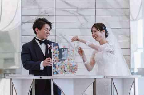 心ほどける時間に包まれた結婚式の思い出の披露宴画像